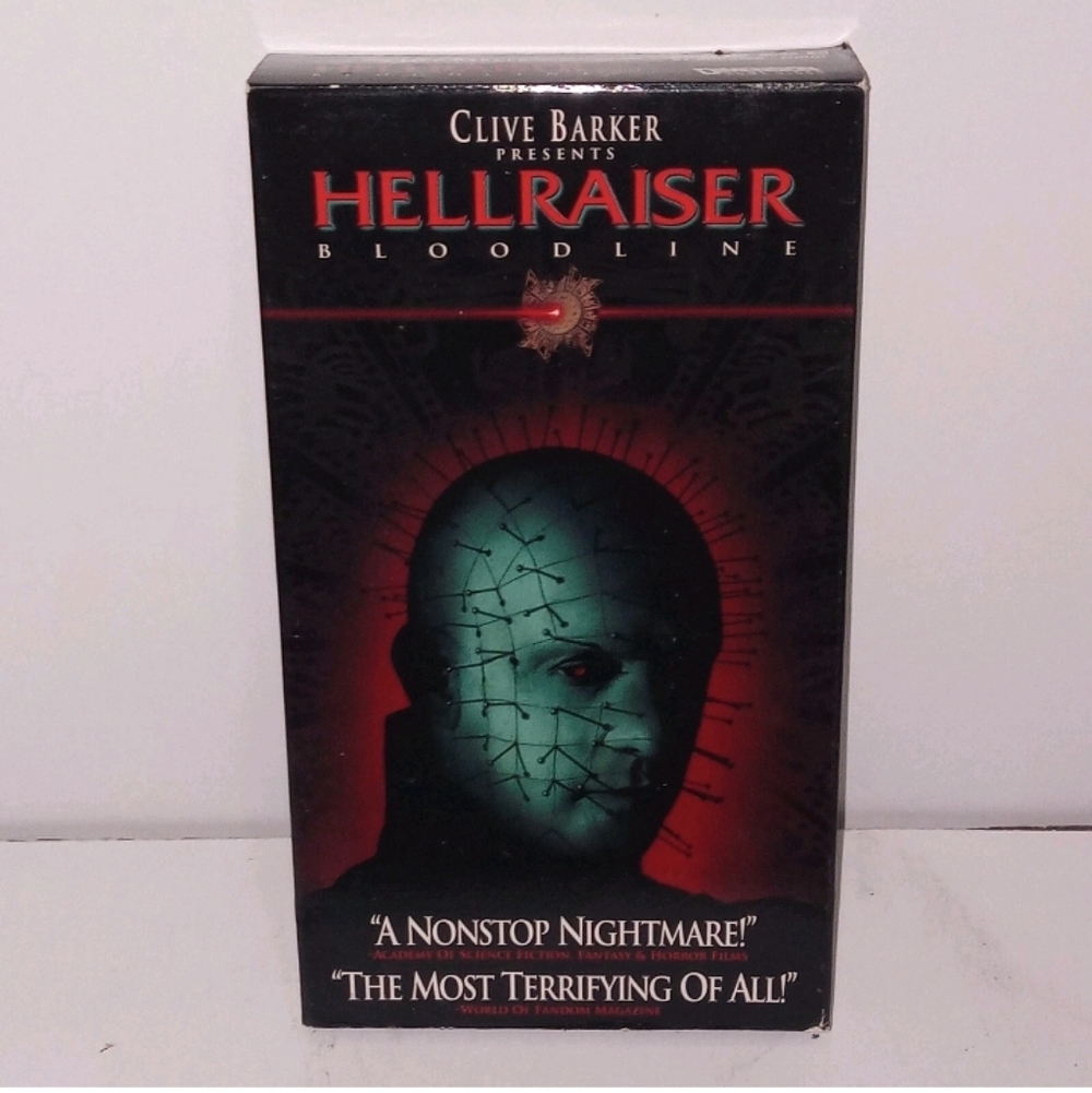 Hellraiser Bloodline VHS 1997 Horror Sci Fi  Doug Bradley